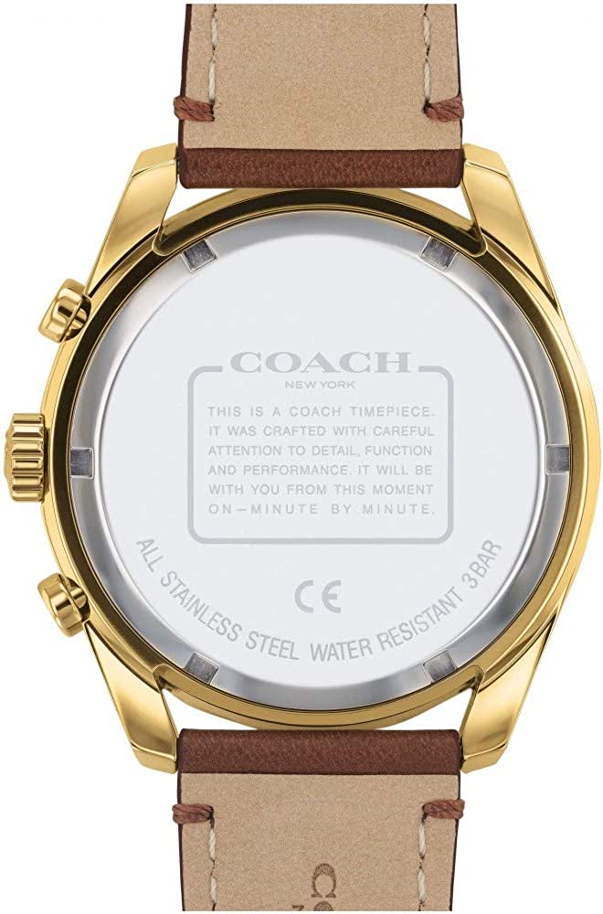 Coach Preston Navy Chronograph Men's Watch 14602513 - Dawson Watches #4