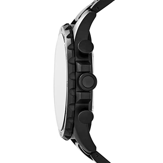 Fossil Nate Chronograph Black Dial Men's Watch JR1401
