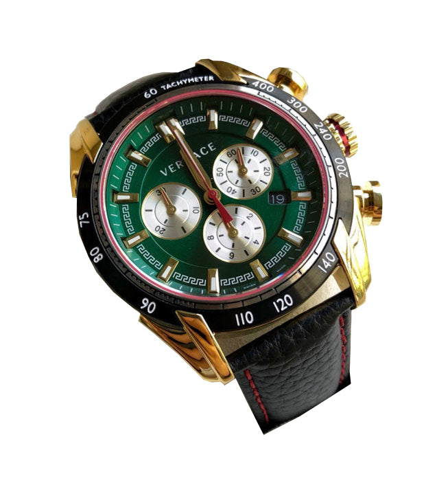 Versave V-Ray Chronograph Green Dial Men's Watch  VDB050014 - Kiwi Watches