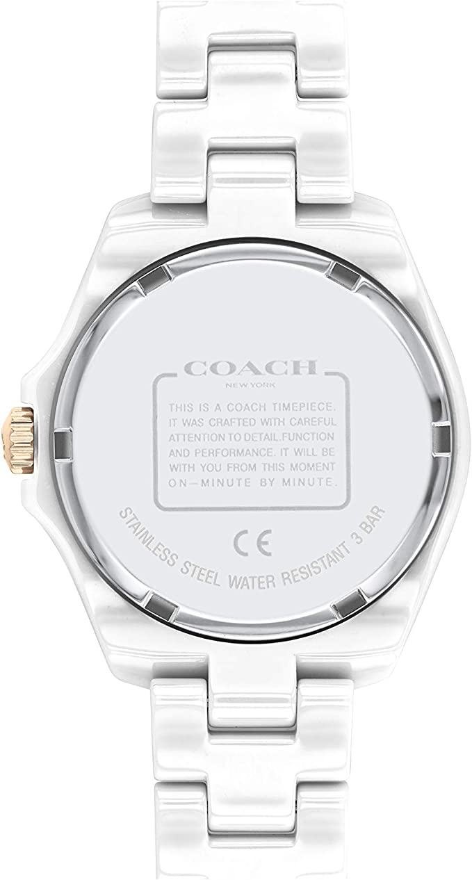 Coach Preston Quartz Mother of Pearl Dial Ladies Watch 14503662