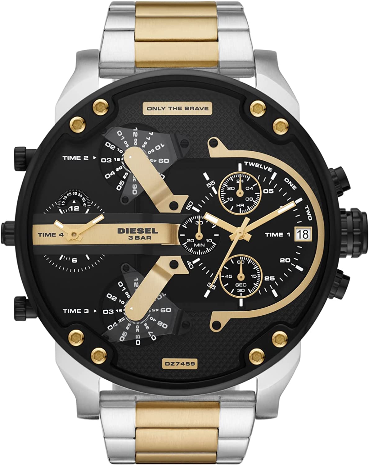 Diesel Mr. Daddy 2.0 Multi Movement Stainless Steel Watch  DZ7459 - Dawson Watches