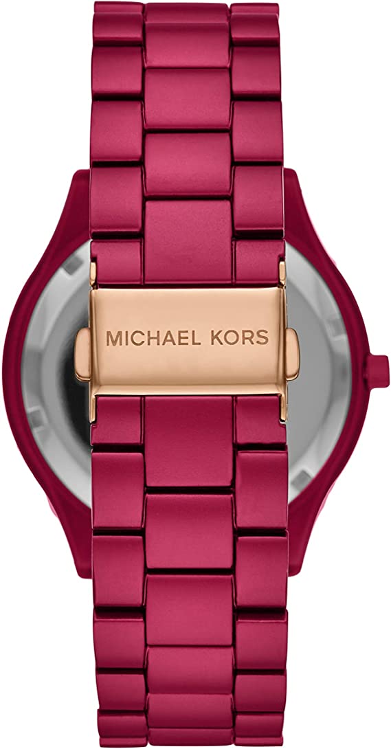 Michael Kors Slim Runway Pink Women's Watch MK4505 - Kiwi Watches #3