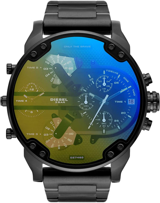 Diesel Mr. Daddy 2.0 Multi Movement Stainless Steel Watch  DZ7460 - Dawson Watches