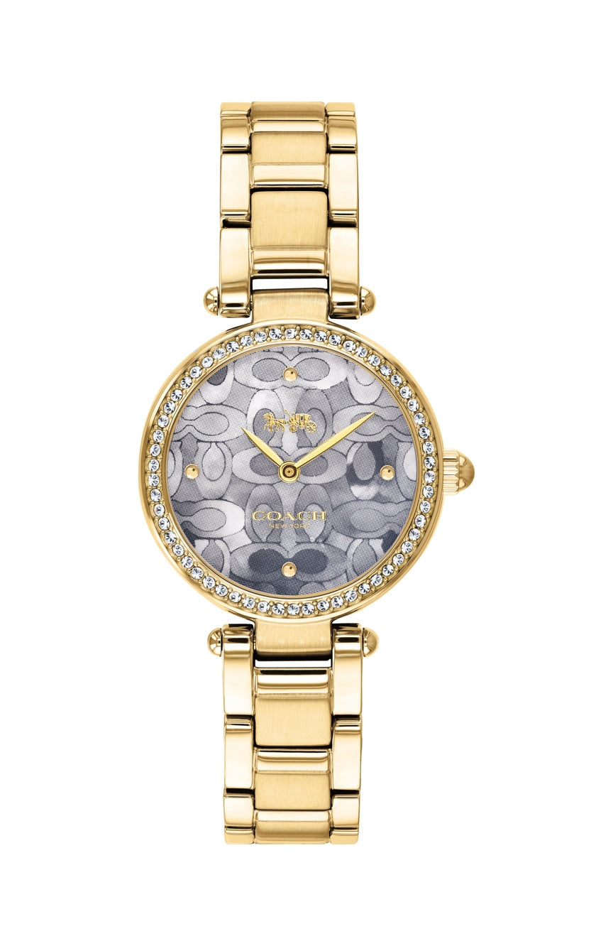 Coach Quarts Gold Blue Dial Women's Watch  14503225 - Dawson Watches