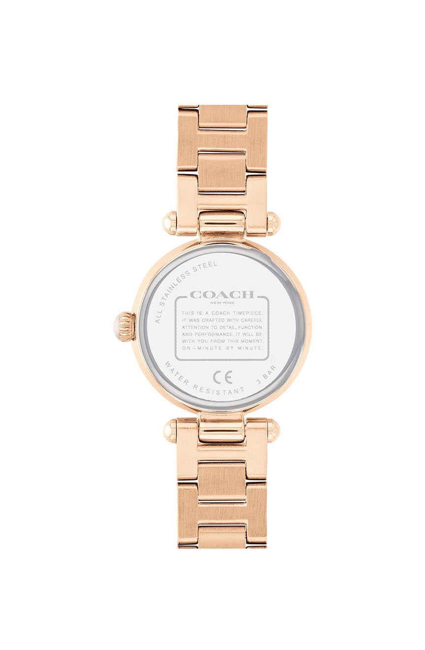 Coach Rose Gold Cary Mother Of Pearl Dial Women's Watch 14503838 - Dawson Watches #3