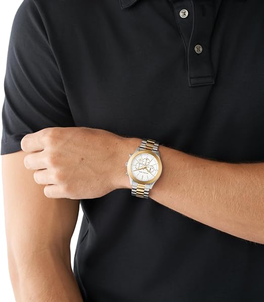 Michael Kors Slim Runway Two-Tone Watch MK8986