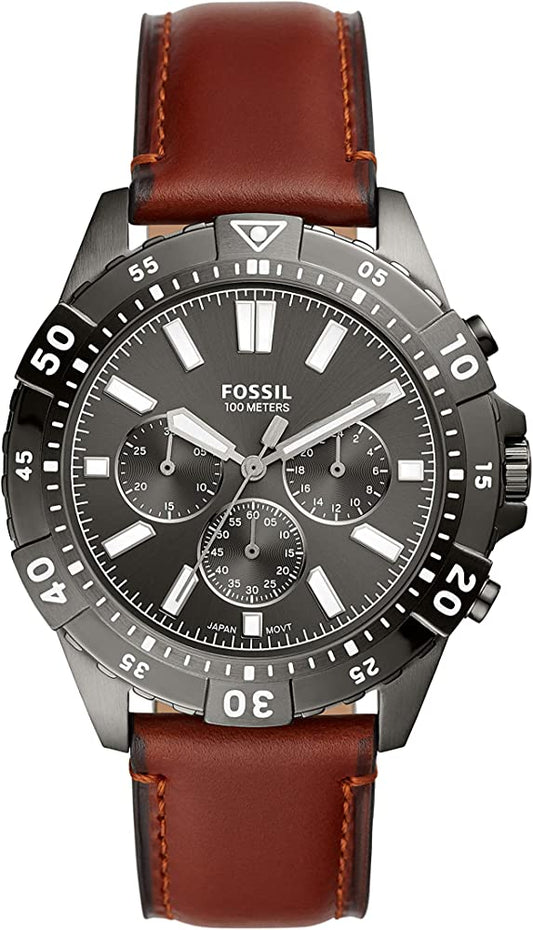 Fossil Garrett Chronograph Quartz Grey Dial Men's Watch FS5770