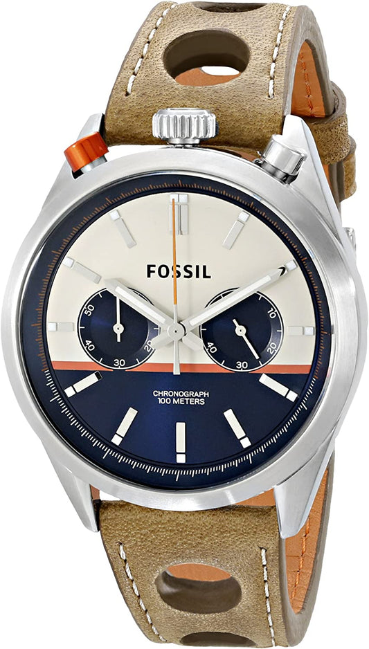 Fossil Del Rey Analog Display Analog Quartz Brown Men's Watch  CH2973 - Dawson Watches
