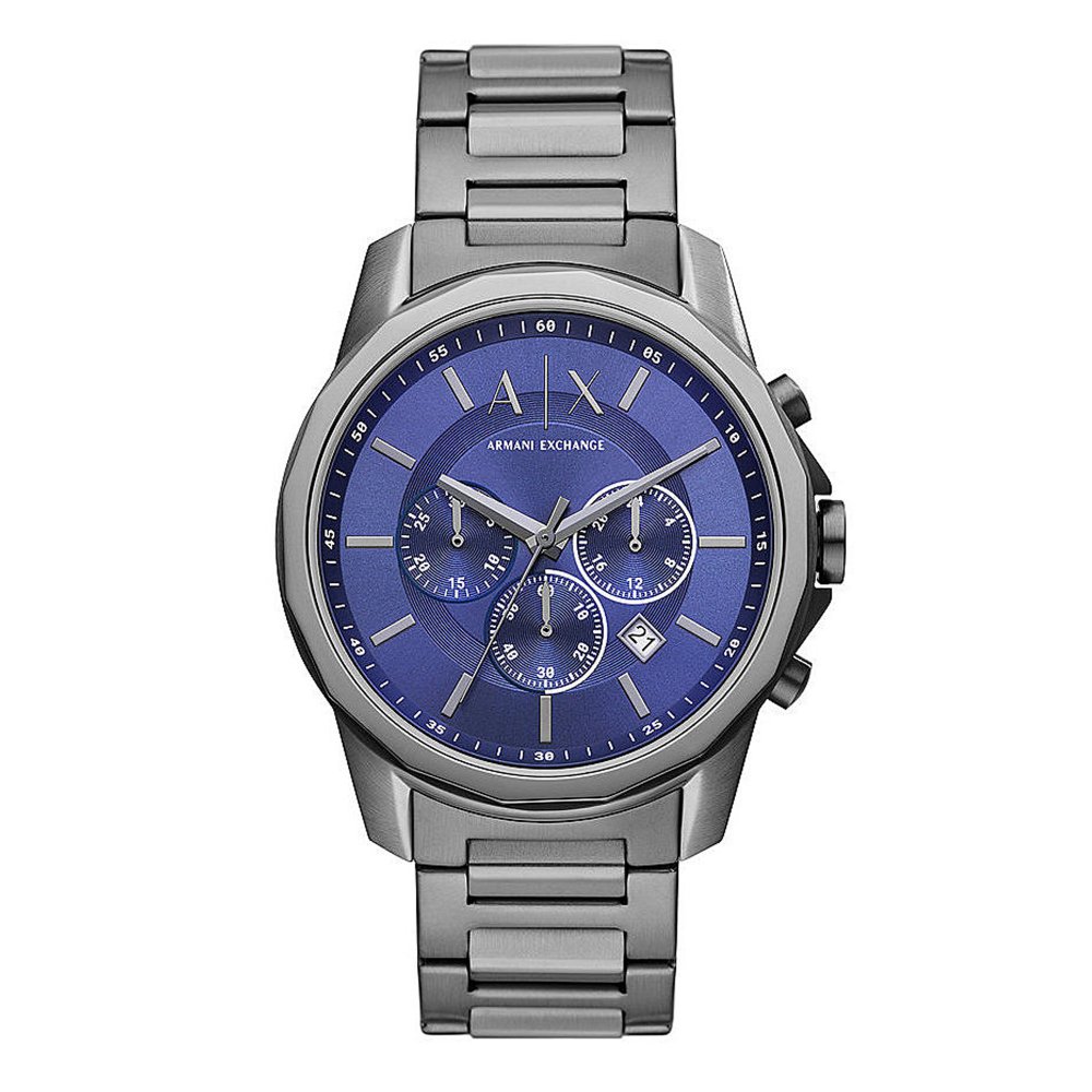 Armani Exchange Chronograph Gunmetal Stainless Steel Men's Watch  AX1731 - Dawson Watches