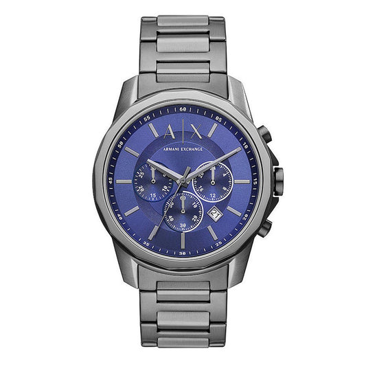 Armani Exchange Chronograph Gunmetal Stainless Steel Men's Watch  AX1731 - Dawson Watches