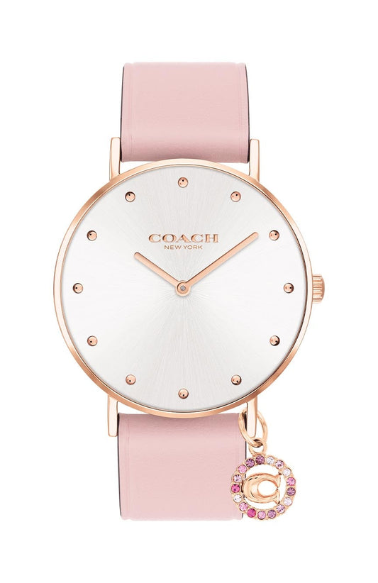 Coach Perry Pink Leather Women's Watch  14503884 - Dawson Watches