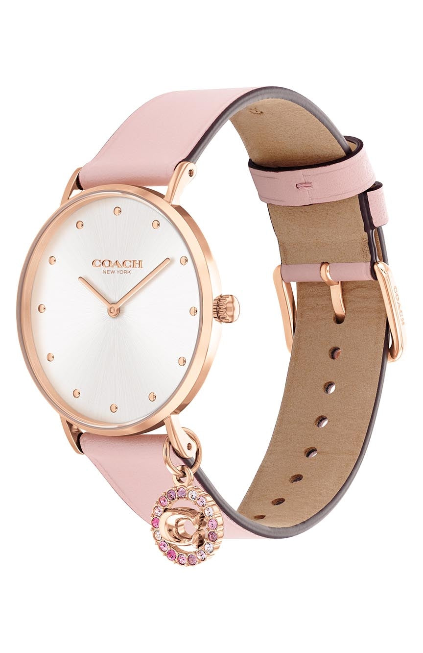 Coach Perry Pink Leather Women's Watch 14503884 - Dawson Watches #2