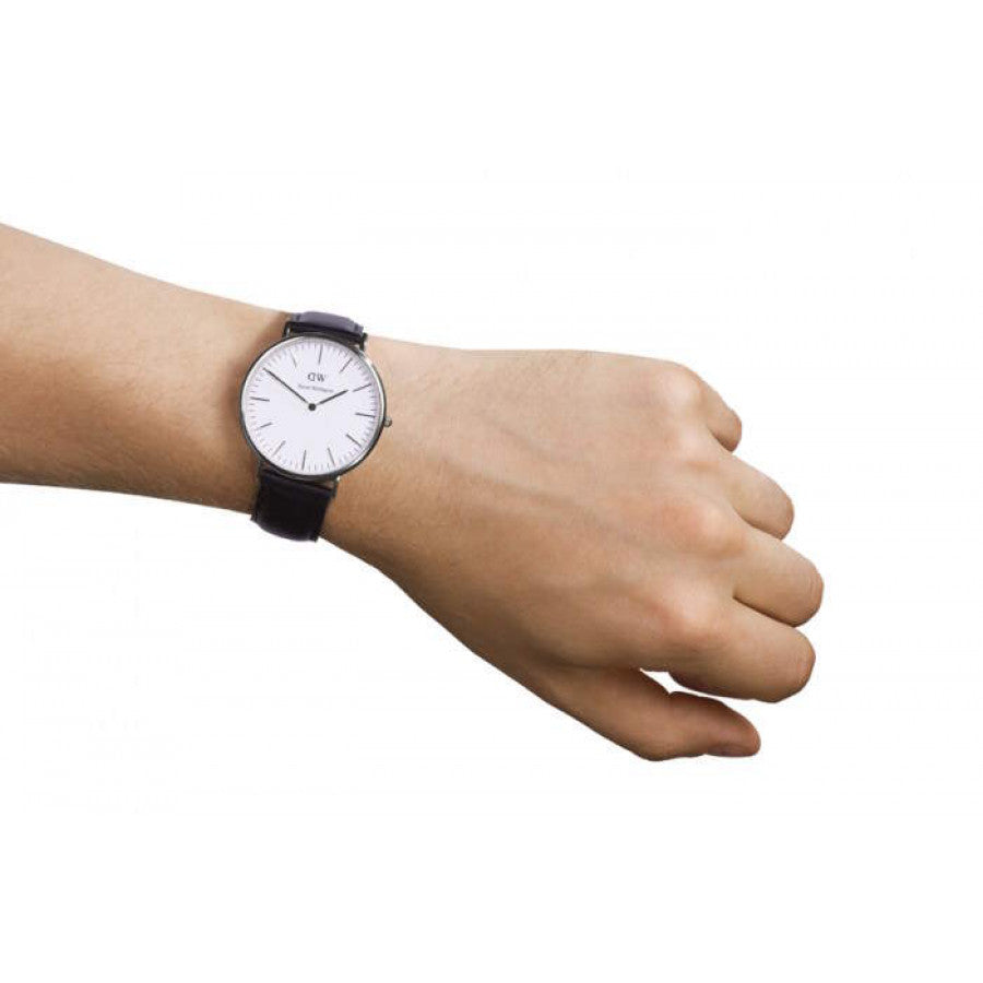 Daniel Wellington Sheffield 40mm Men's Silver Watch DW00100020
