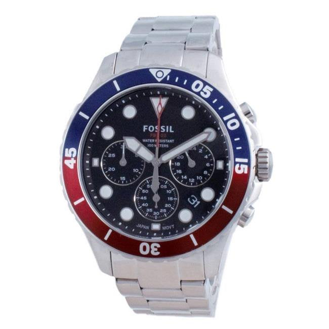 Fossil FB-03 Chronograph Quartz Black Dial Men's Watch FS5767