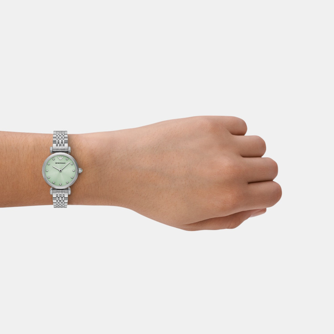 Emporio Armani Analog Green Dial Women's Watch  AR11667 - Image 6