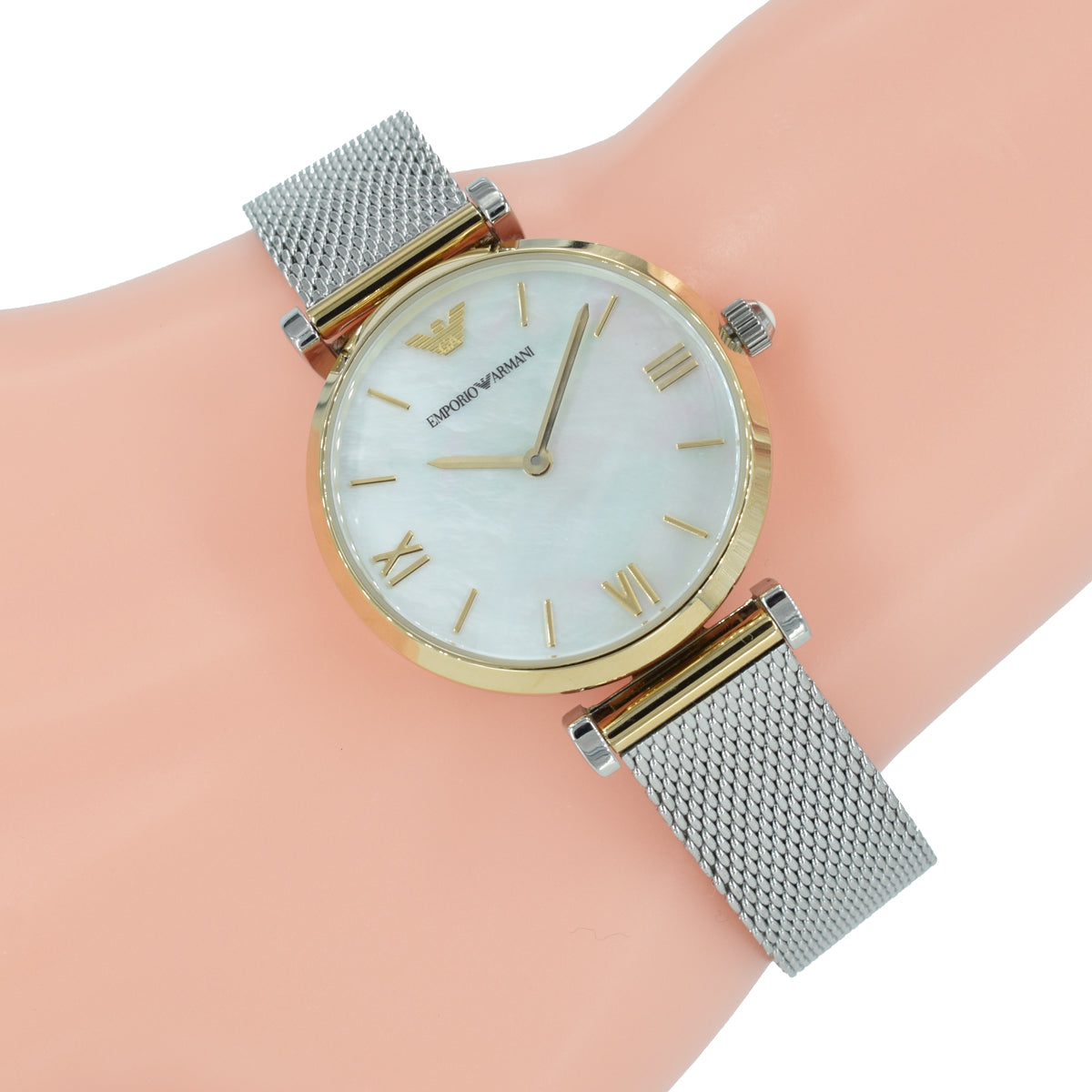 Emporio Armani Mother of Pearl Dial Ladies Watch AR2068