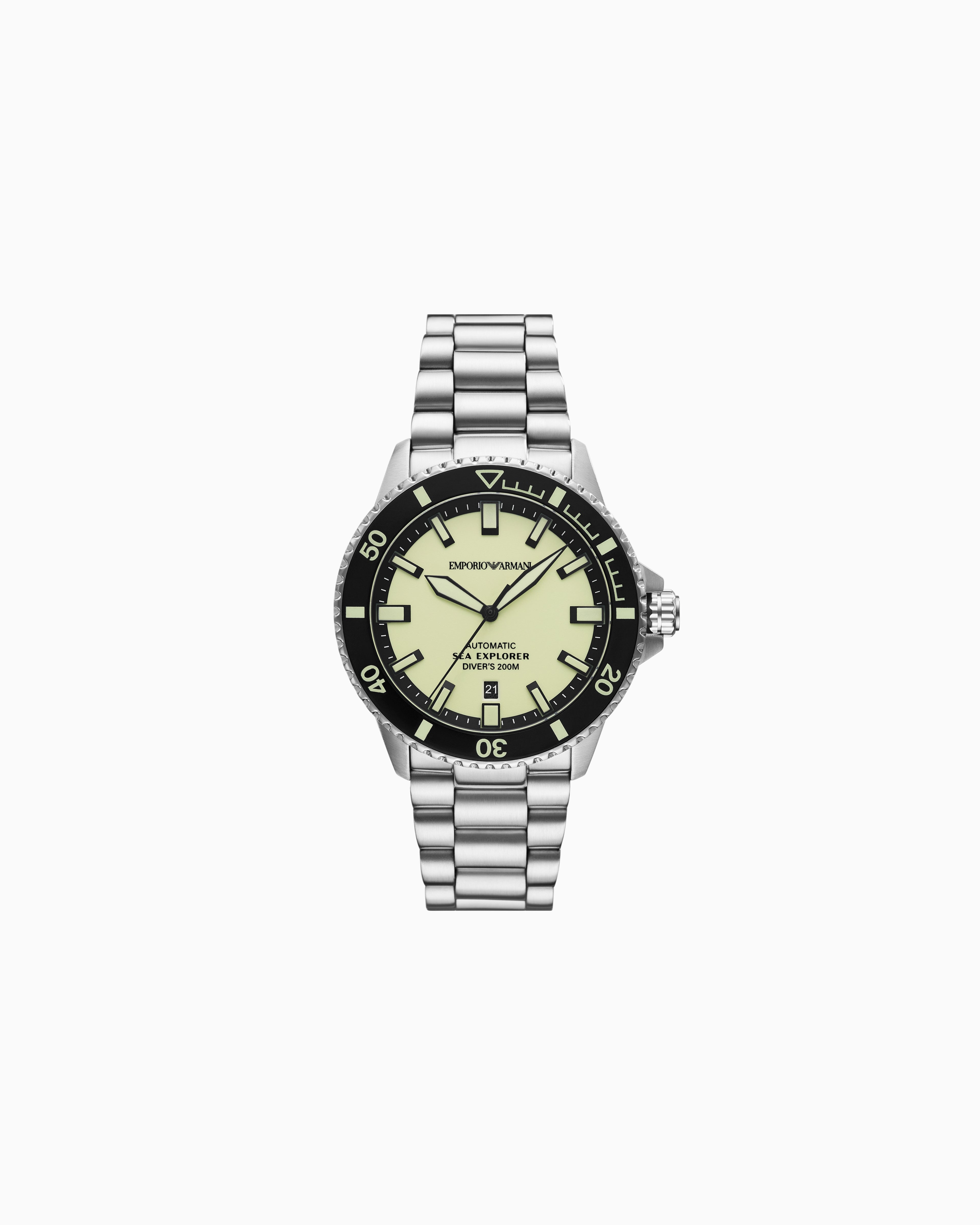 Sea Explorer Automatic Stainless Steel Watch ar60083 - Image 1