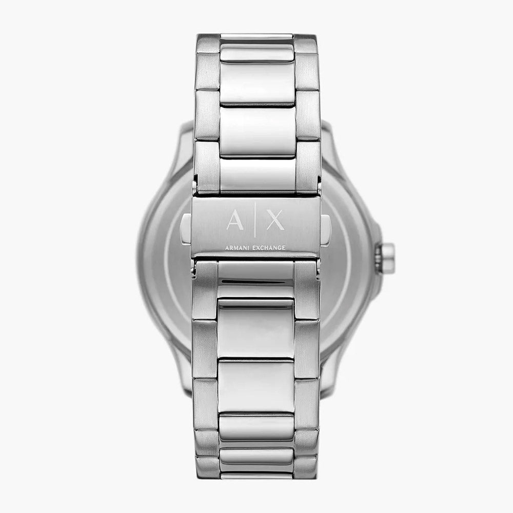 Armani Exchange Classic/Hampton Three-Hand Date Silver Men's Watch - AX2451