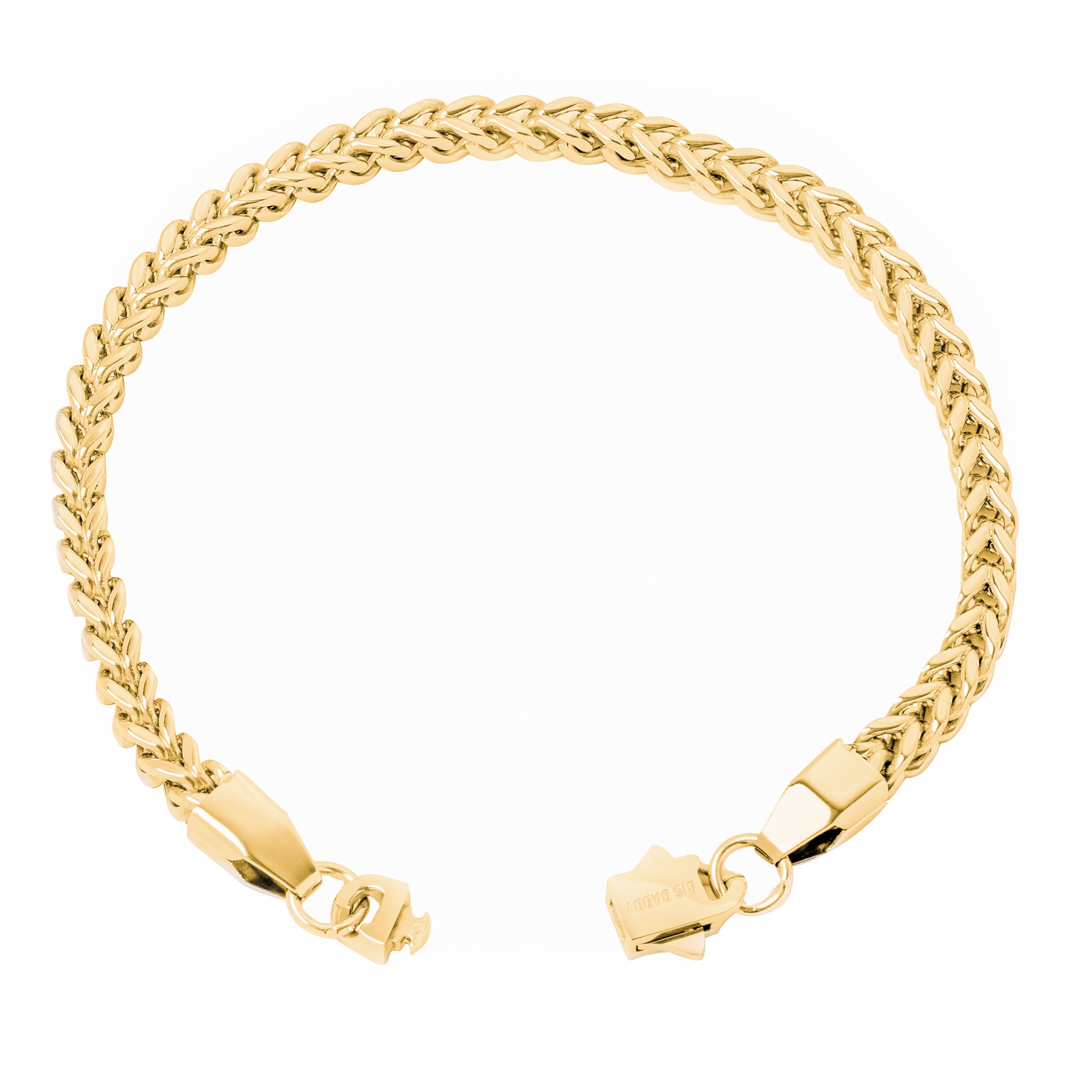 Big Daddy 5MM Gold Cuban Bracelet