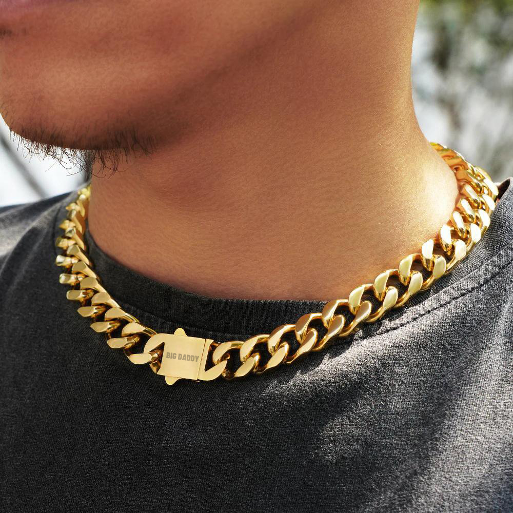 Big Daddy 14mm Gold Curb Chain