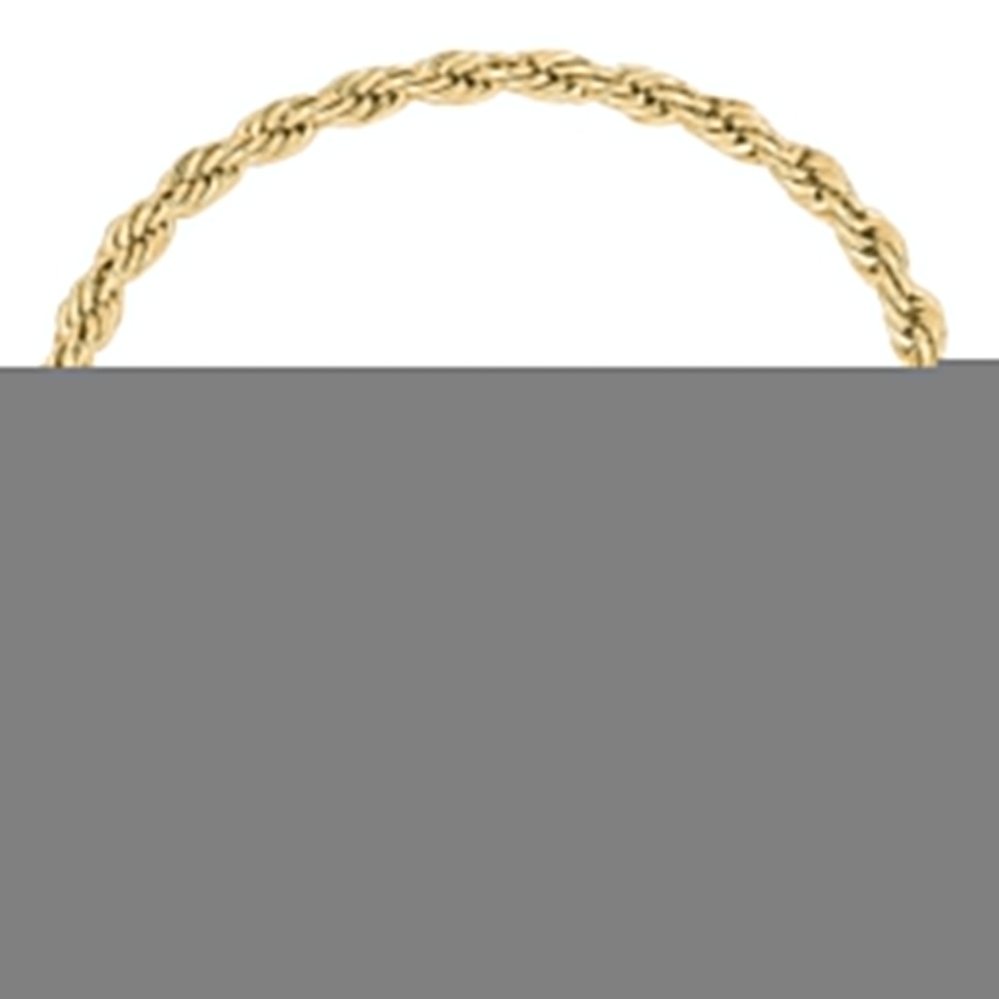 Big Daddy 6MM Gold Rope Bracelet