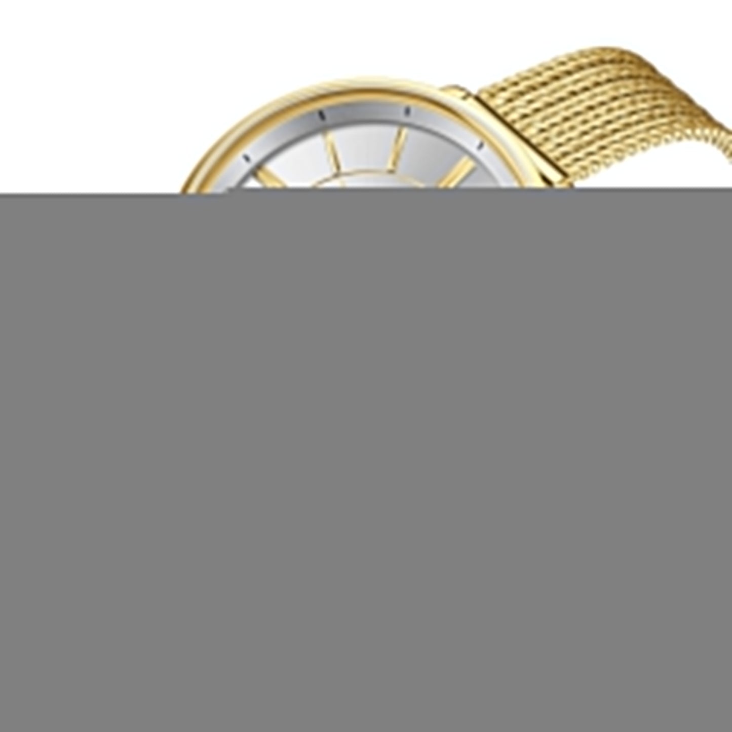 BEVERLY HILLS POLO CLUB Women’s Gold Mesh Strap Watch – BP3312X.130