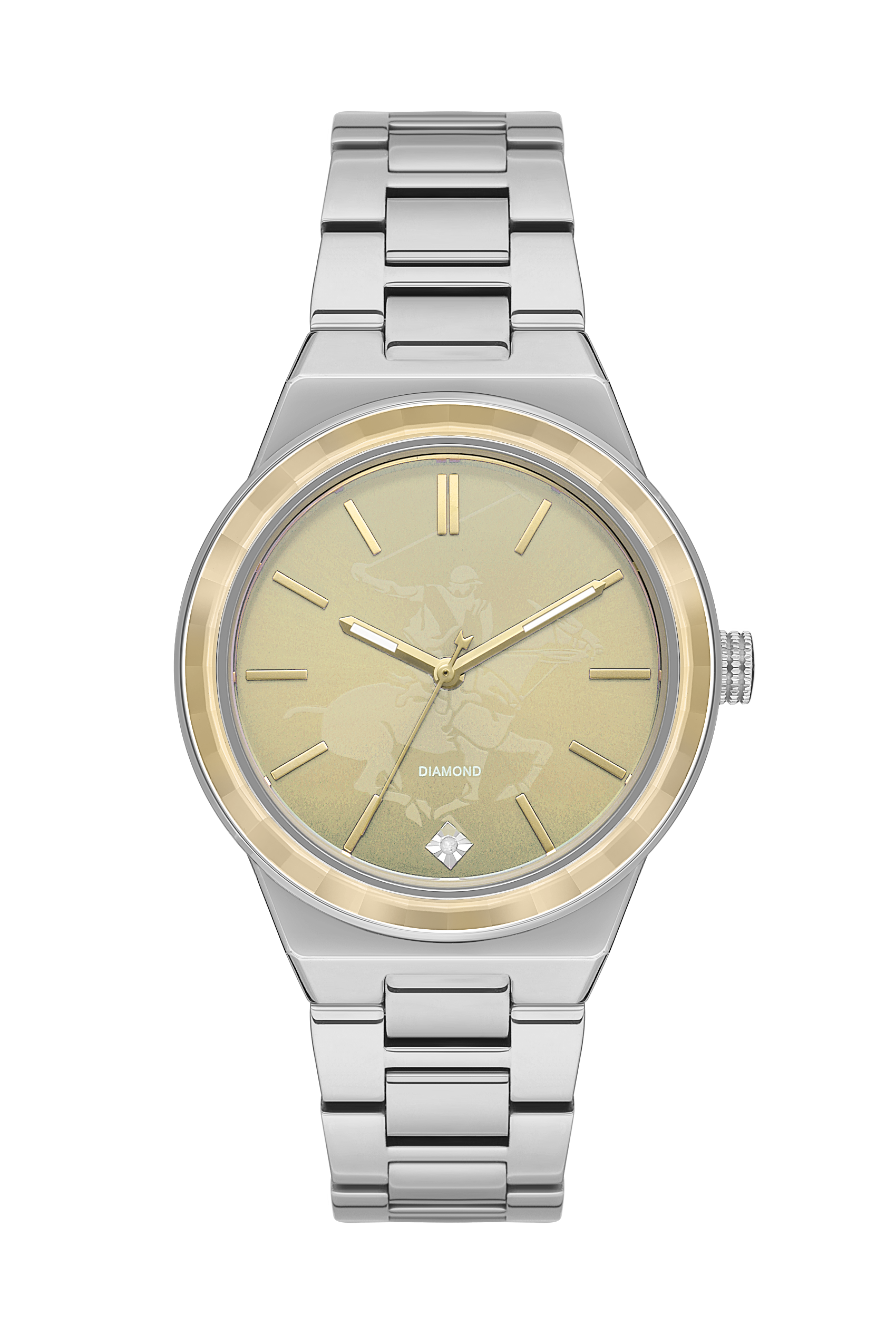 BEVERLY HILLS POLO CLUB Women's Stainless Diamond Watch – BP3584X.110