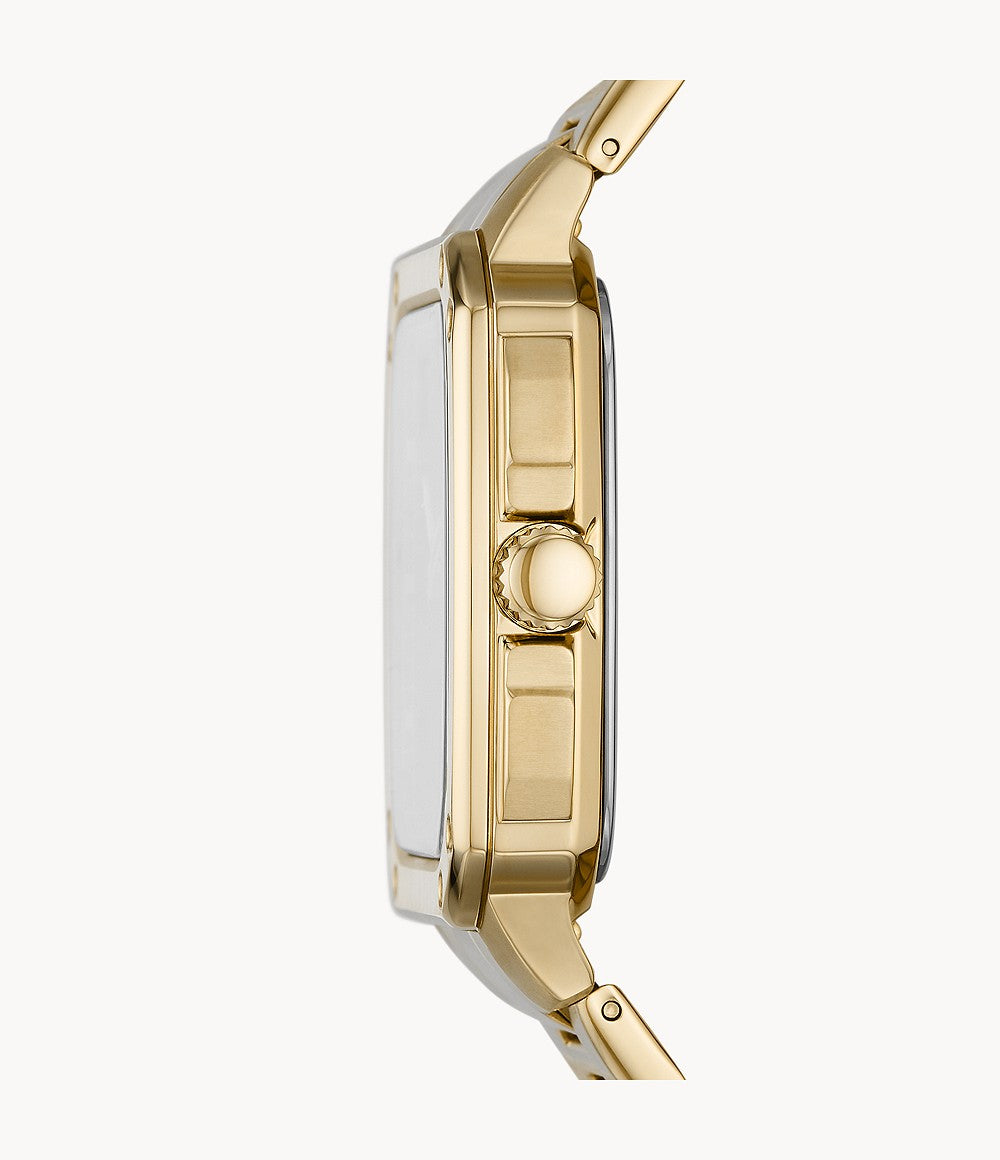 Fossil Inscription Automatic Gold Men's Watch BQ2573