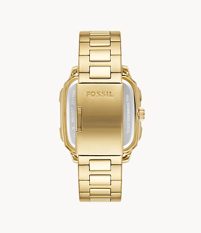 Multifunction Watch Gold-Tone Stainless Steel Men's Watch BQ2656 - Dawson Watches #3