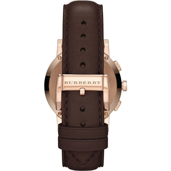 Burberry Unisex Swiss Made Leather Strap Brown Dial Unisex Watch BU9755 - Kiwi Watches #3