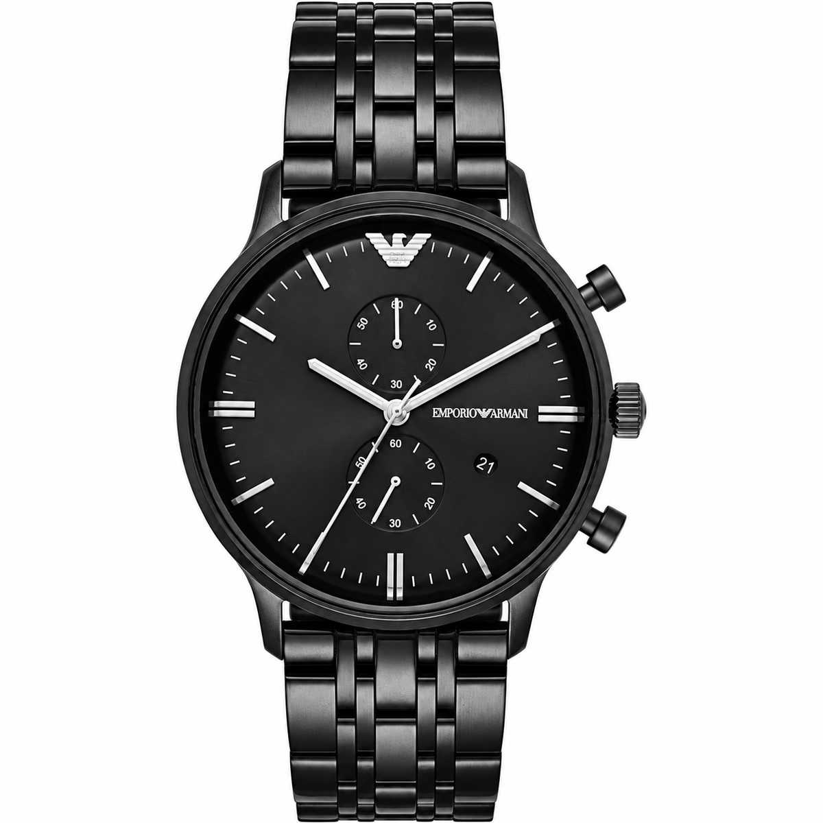 Emporio Armani Black Chronograph Watch AR1934