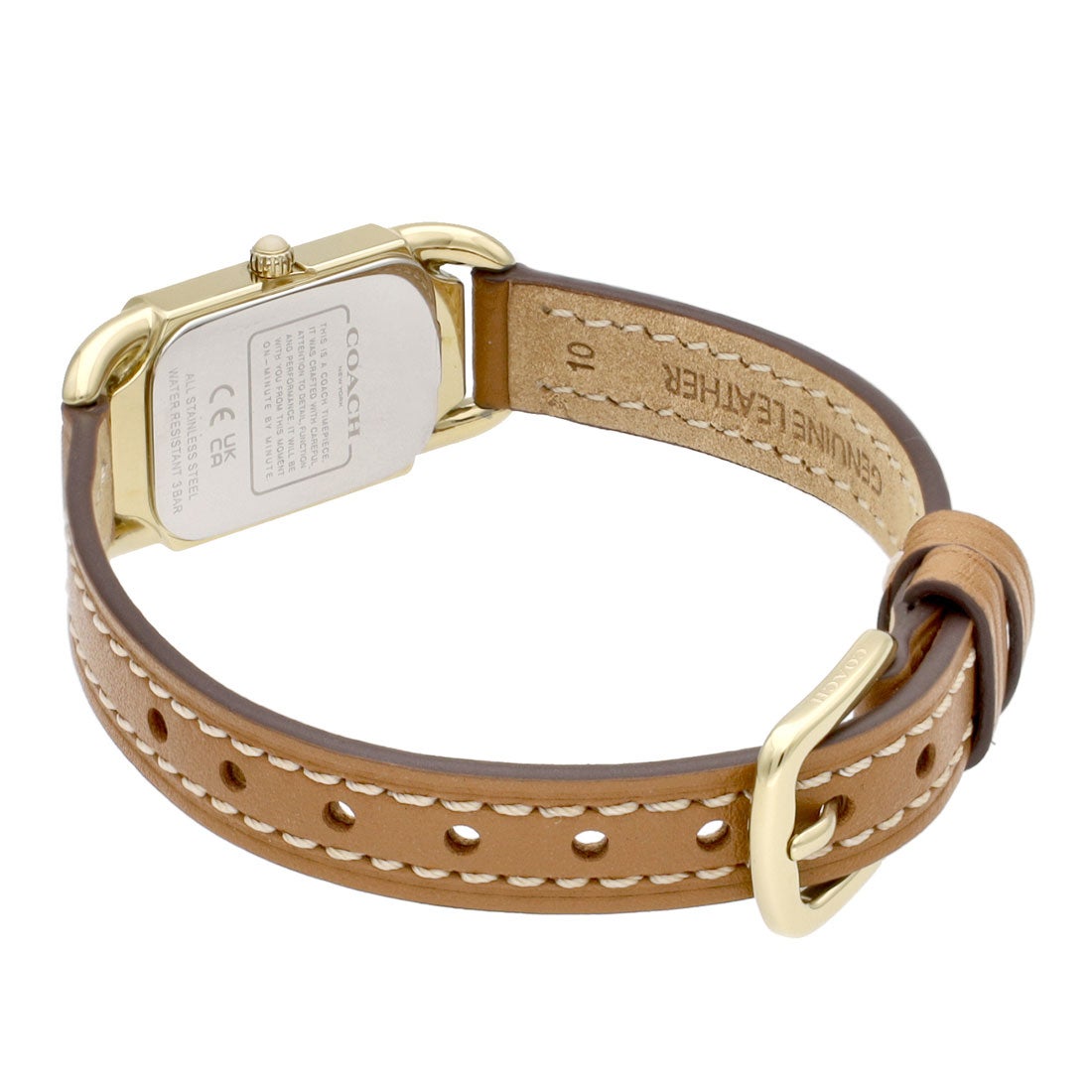 Coach Cadie Brown Leather Strap Women's Watch 14504028 - Dawson Watches #4