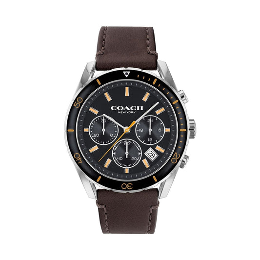 Coach Preston Brown Leather Strap Men's Watch  14602514 - Dawson Watches
