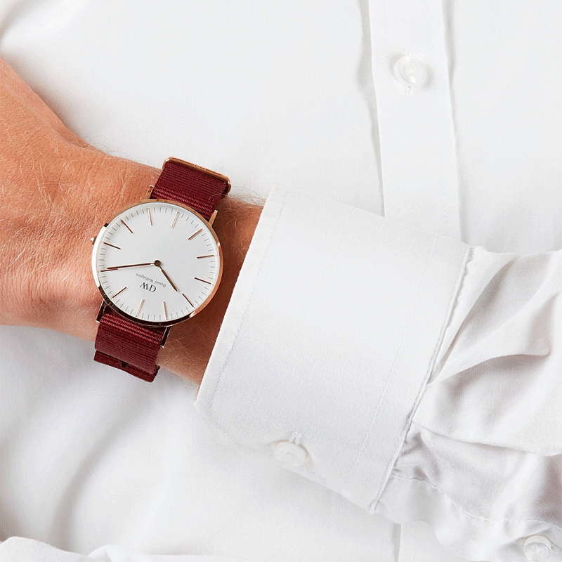 Daniel Wellington Roselyn 40mm Men's Gold Watch DW00100267