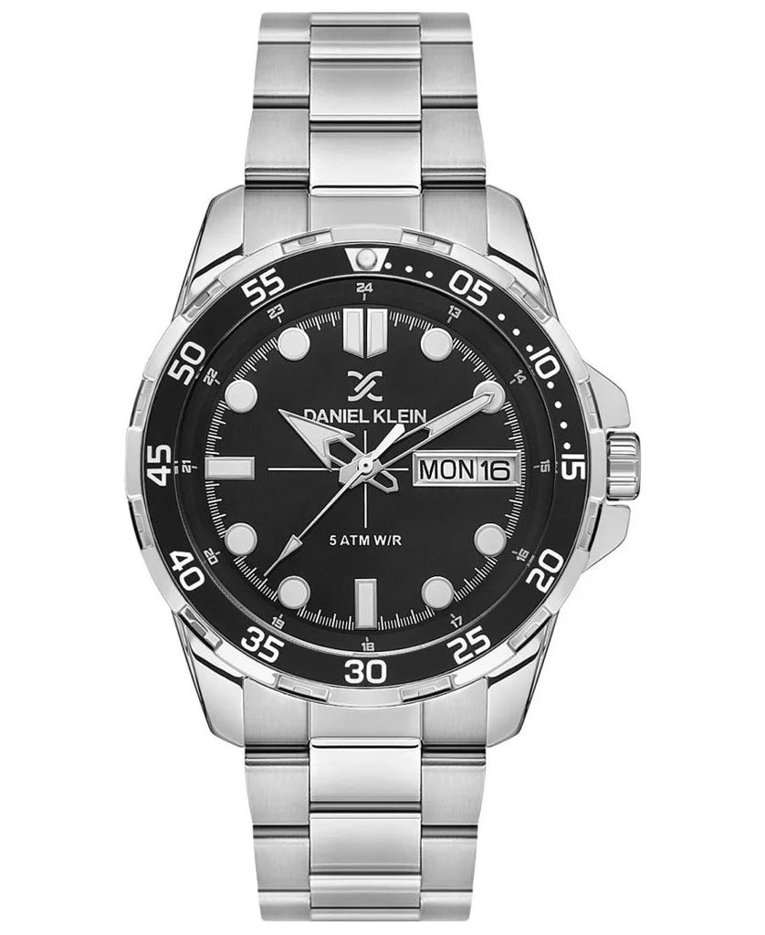 Daniel Klein Silver Men's Watch DK.1.13884-1