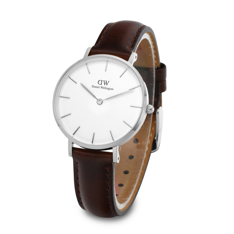 Daniel Wellington Petite Bristol 32mm Women's Silver Watch DW00100183
