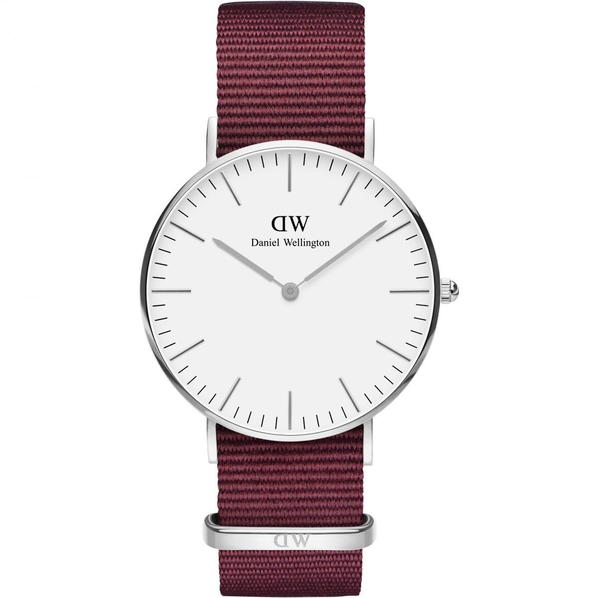 Daniel Wellington White Classic Roselyn 36mm Women's Silver Watch DW00100272 - Dawson Watches
