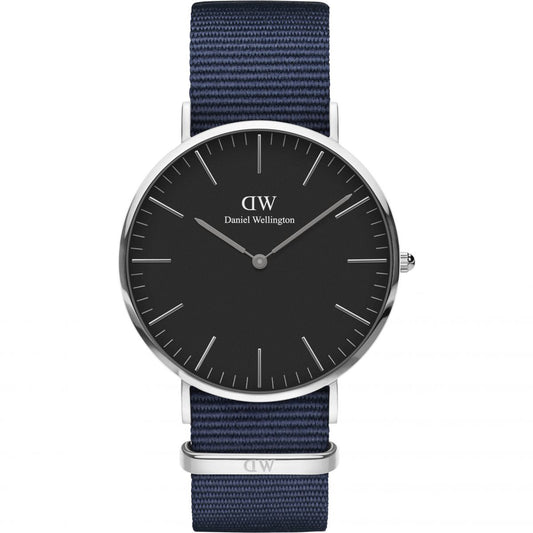 Daniel Wellington Bayswater 40mm Men's Silver Watch - Dawson Watches