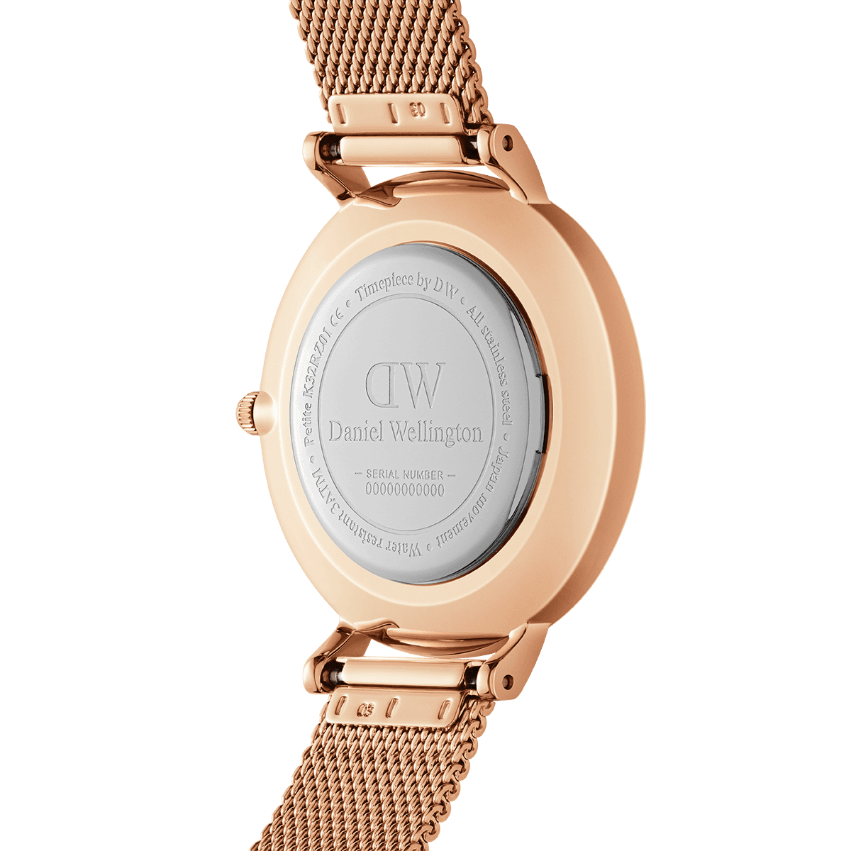 Daniel Wellington Petite Amber Brown Dial 28 mm Rose Gold Watch DW00100476