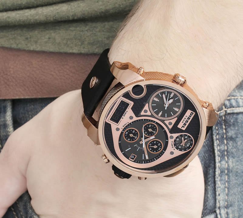 Diesel Big Daddy Gold Men's Watch DZ7261