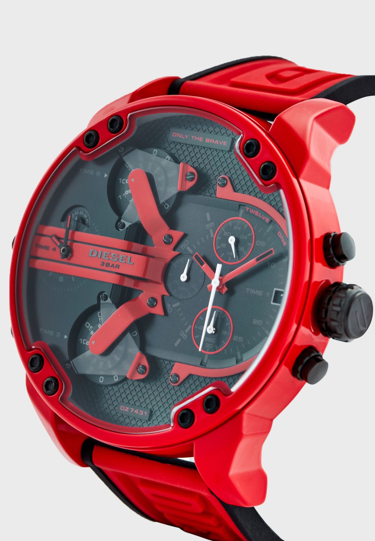 Diesel Big Daddy 2.0 Men's Red Watch DZ7431