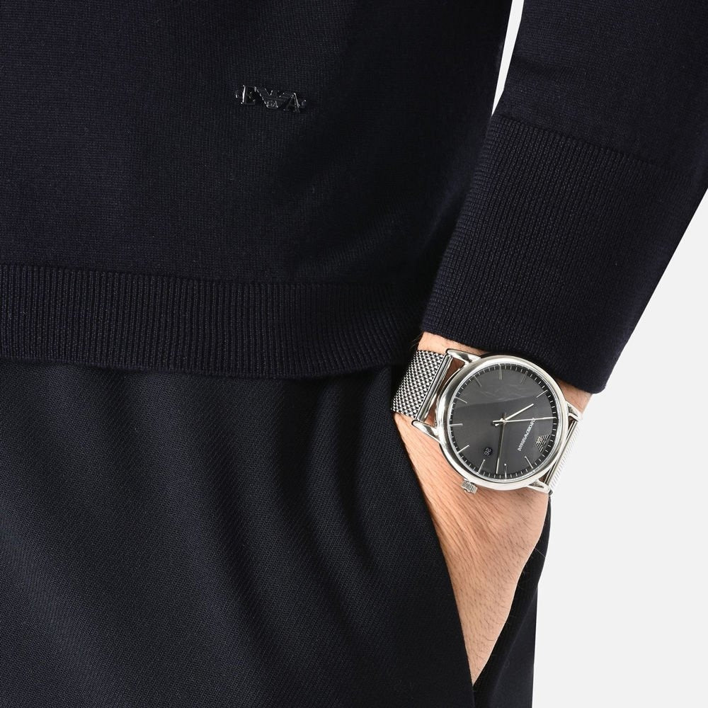 Emporio Armani Steel Mesh Bracelet Men's Watch AR11069