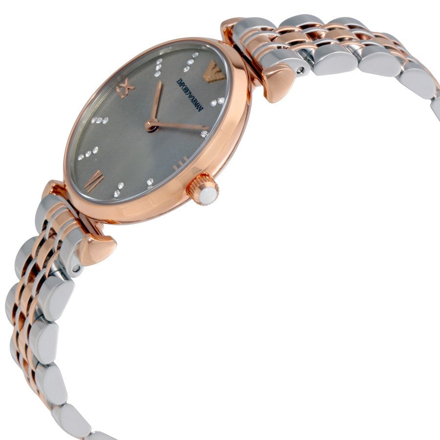 Emporio Armani Classic Grey Dial Ladies Watch AR1840