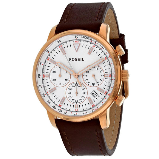Fossil Goodwin Chronograph Quartz White Dial Men's Watch FS5415