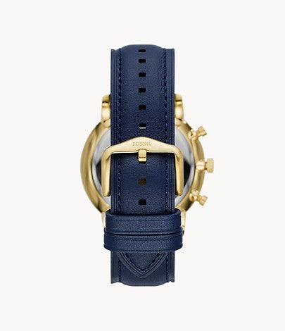 Neutra Watch Chronograph Navy Leather Men's Watch FS5790 - Dawson Watches #3