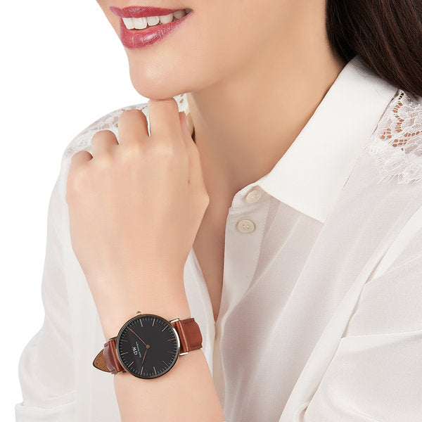 Daniel Wellington St Mawes 36mm Women's Gold Watch DW00100136