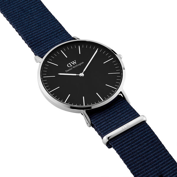 Daniel Wellington Bayswater 40mm Men's Silver Watch DW00100278