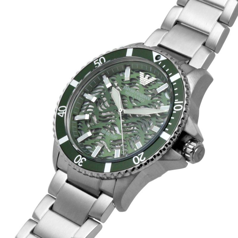 Emporio Armani Automatic Skeleton Dial Men's Watch AR60061 - Dawson Watches #2