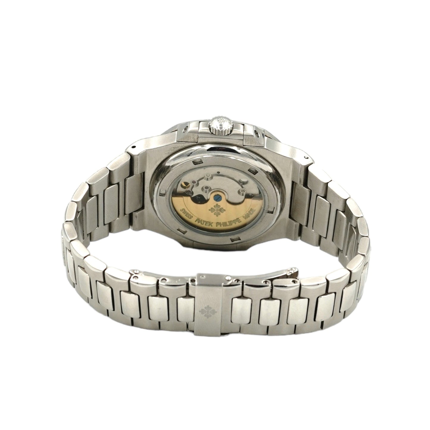 Nautilus White Dial Stainless Steel Men's Automatic Watch