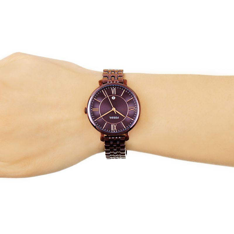 Fossil Jacqueline Wine Ion-plated Ladies Watch ES4100